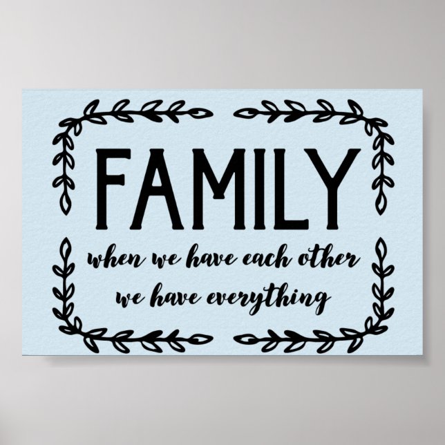 Poster Família (Frente)