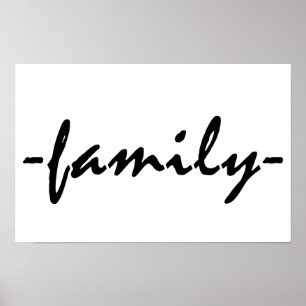 Poster Família