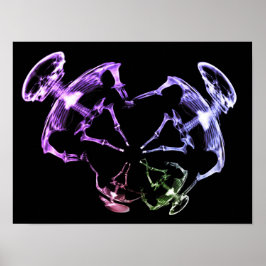 Poster Família 1 de esqueleto de raios X estendida