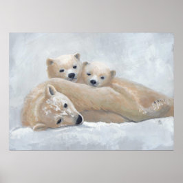 Poster Família Ártico