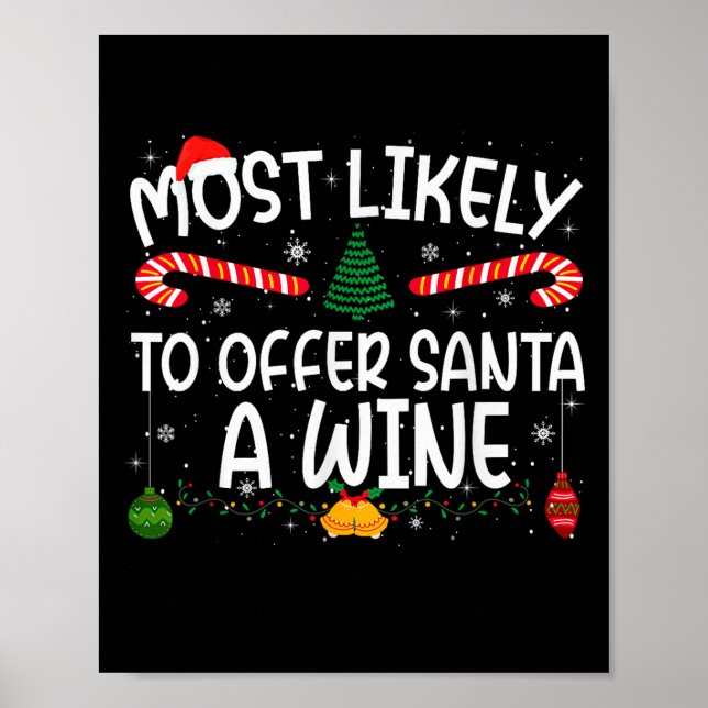 Poster Família Correspondente Xmas Mais Provável Para Ofe (Frente)