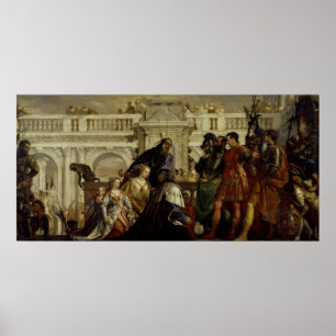 Poster Família de Darius antes de Alexander o excelente