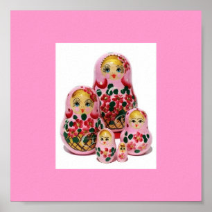 Poster Família de Matryoshka