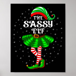 Poster Família de Natal Correspondência Mulheres Meninas