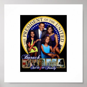 Poster Família de Obama ?a