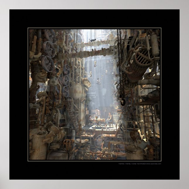 Pôster Família (dia) / Famille (jour) (Frente)