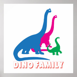 Poster Família Dino