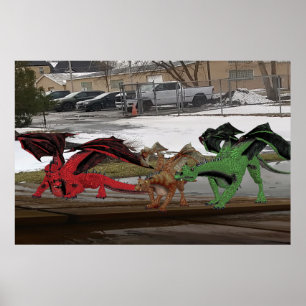 Poster Família Dragon