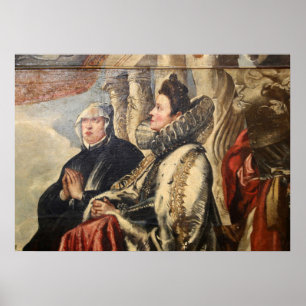 Poster Família em Adoração