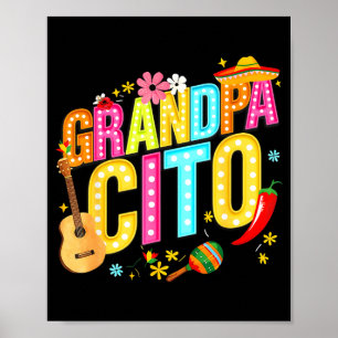 Poster família Grandpacito cinco de maio correspondendo a