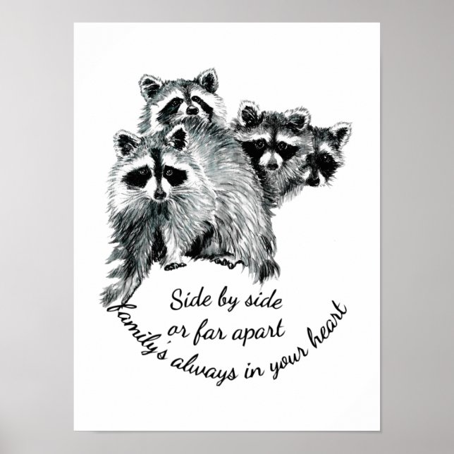 Poster Família Inspiracional sempre em sua citação cardía (Frente)