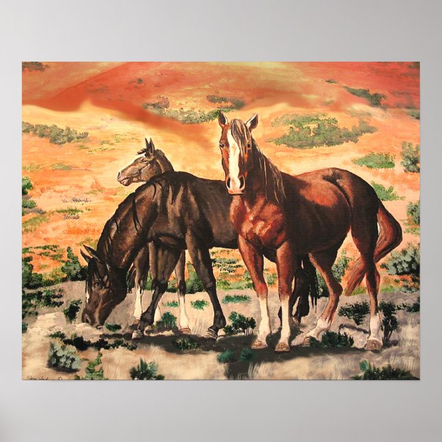 Poster - Família Mustang (Frente)