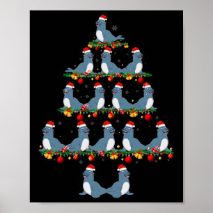 Poster Família Pajama Define O Leão Xma Do Mar De Combina