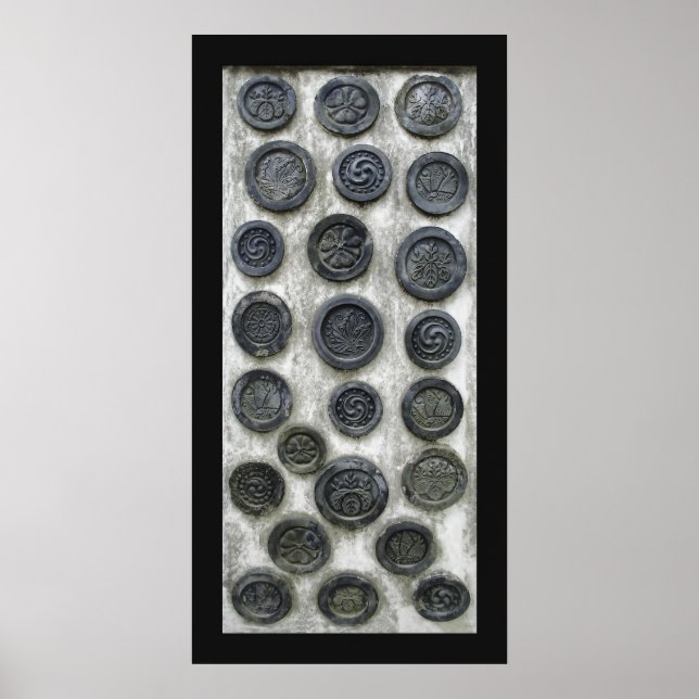 PÔSTER FAMÍLIA SAMURAI CRESTOS (Frente)