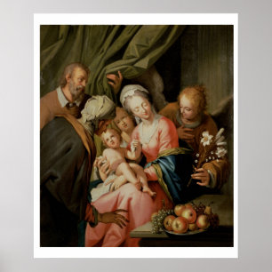 Pôster Família santamente com St Anne