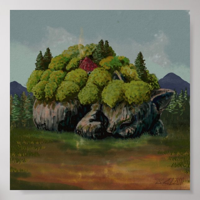 Poster Familiar da Bruxa (Frente)