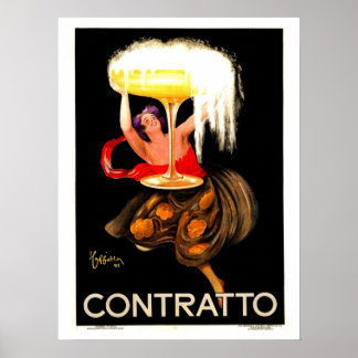Pôster Familiar Leonetto Cappiello Champagne Italiano