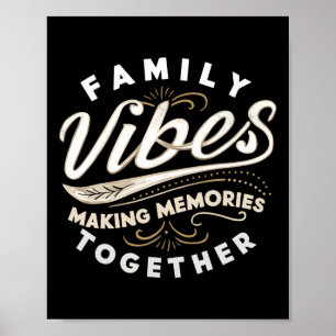 Poster Familiar Reunião 2025 Famílias Vibes Memórias do F