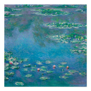 Pôster Famílias por Claude Monet Fine Art Painting