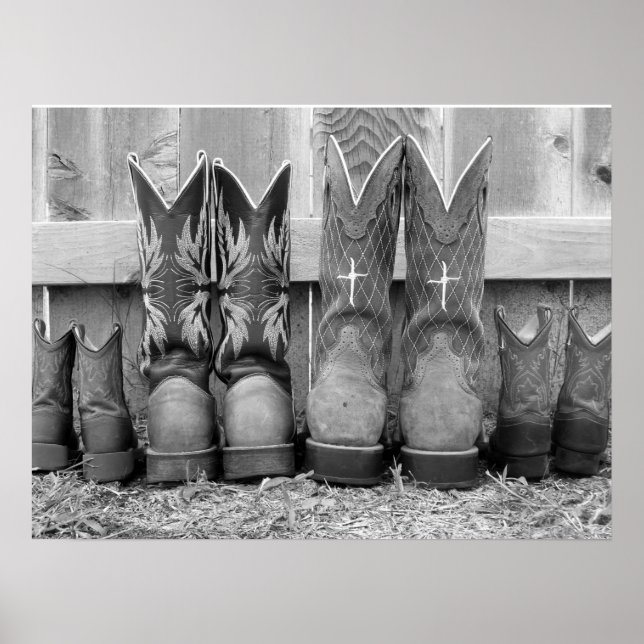 Pôster family boots (Frente)