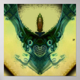 Poster Family crest - patterns pareidolia