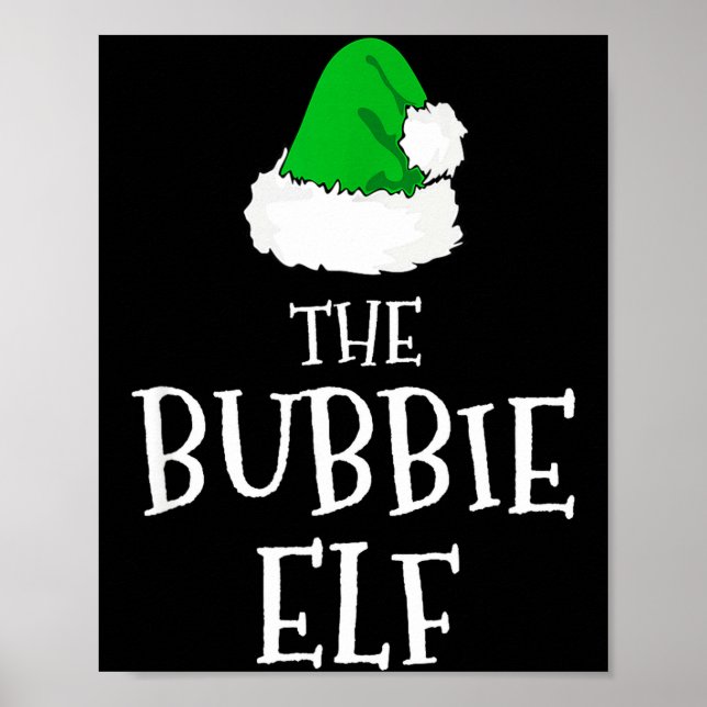 Poster Family The Bubbie Elf Christmas Matching Pajama Fu (Frente)