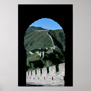 Poster Famosa Grande Muralha da China - Pequim, Ásia