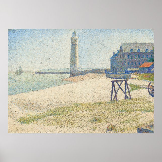 Poster Famosa pintura de Georges Pierre Seurat (Frente)
