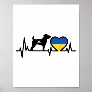 Poster Famoso Patrocinador de Cães Ucranianos Heatr Puls