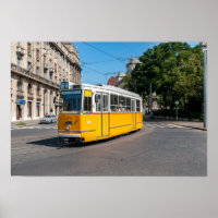 Famoso Tramway 2 em Budapeste, Hungria