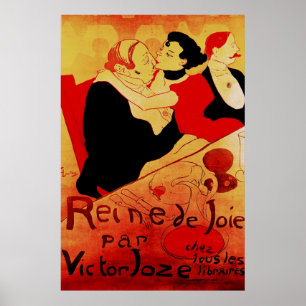 Poster Famous Reine De Joie 1892