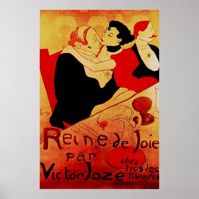 Poster Famous Reine De Joie 1892 (Frente)