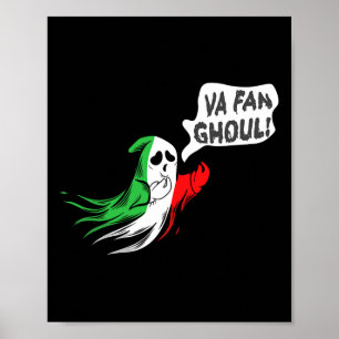 Poster Fan Ghoul Para Homens Dia de as Bruxas engraçado I