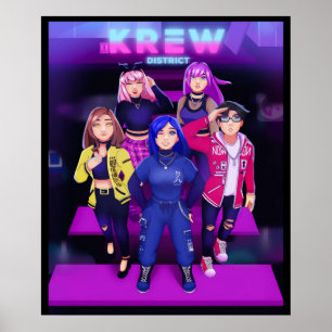 Poster Fanart Funneh e o Krew Kids Cartoon
