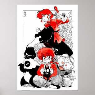 Poster Fanart Ranma 1/2 @Akeemakart