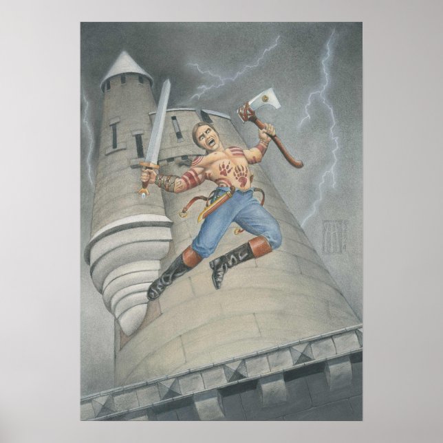 Poster Fanático Selvagem (Frente)