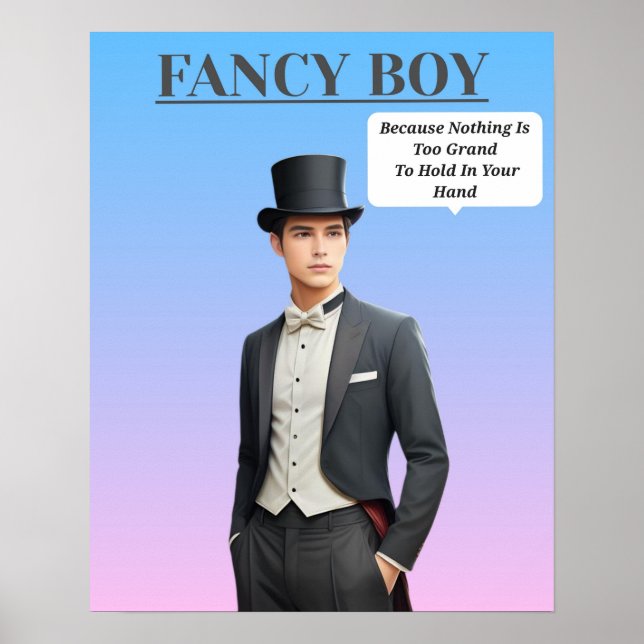 POSTER FANCY BOY (Frente)