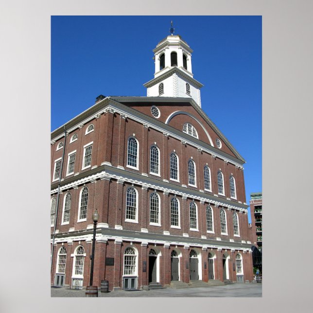 Poster Faneuil Hall (Frente)