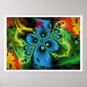 Pôster Fantasia 10 do Fractal