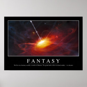 Poster Fantasia: Citações inspiradas