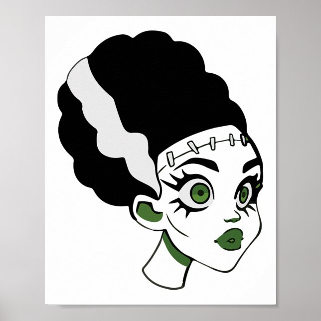 Poster Fantasia da Noiva do Monstro de Frankenstein para  (Frente)