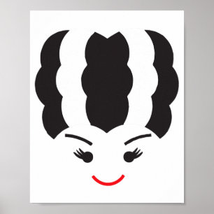 Poster Fantasia da Noiva do Monstro de Frankenstein para
