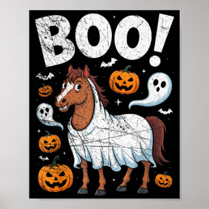 Poster Fantasia de Cavalo Fantasma Cavalos Piada Presente