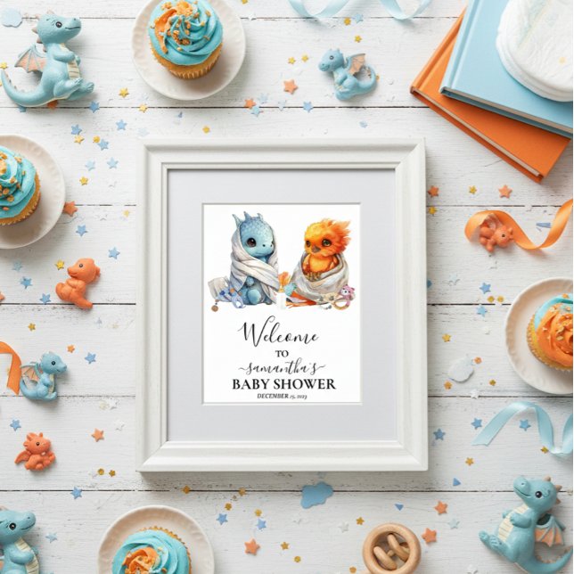 Poster Fantasia de Dragão Phoenix de Boas-Vindas (Criador carregado)