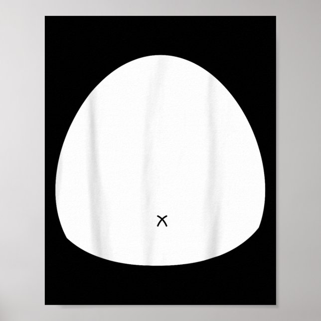 Poster Fantasia de Panda Engraçado, Decorações de Hallowe (Frente)