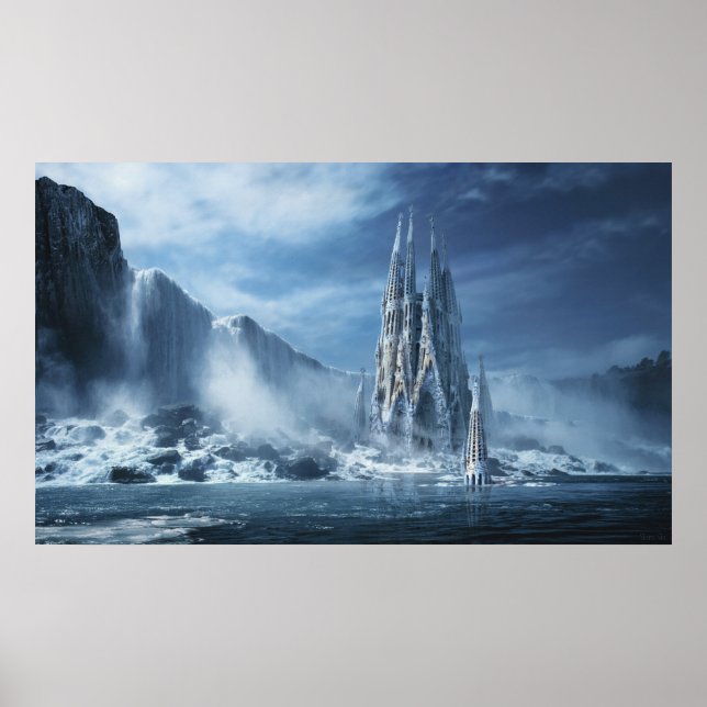 Pôster Fantasia gótica ou templo expiatório (Frente)