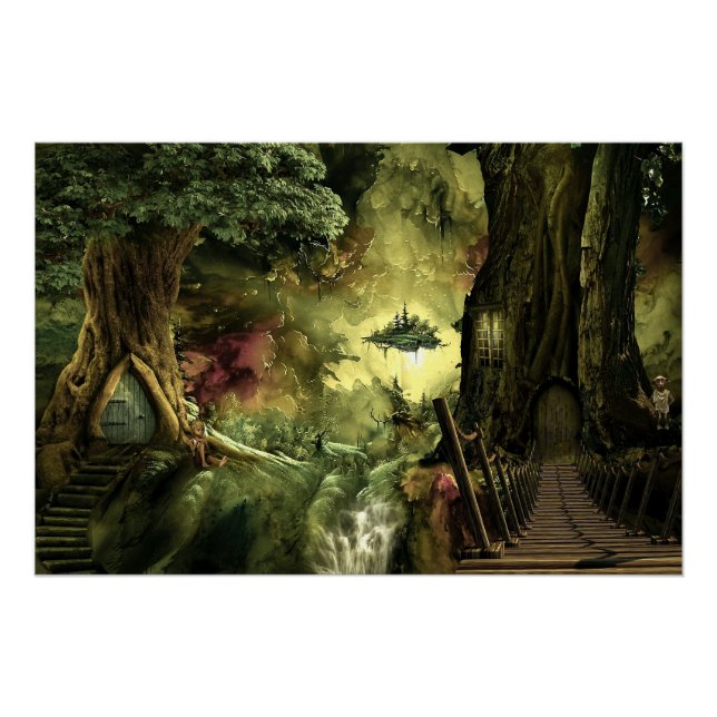 Pôster Fantasia na Amazônia (Frente)