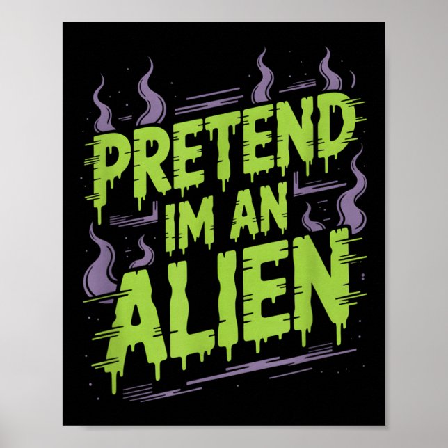 Poster Fantasias de Alien  (Frente)