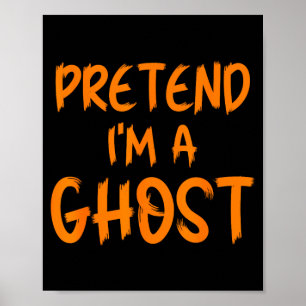 Poster Fantasias de fantasma engraçadas para crianças pre