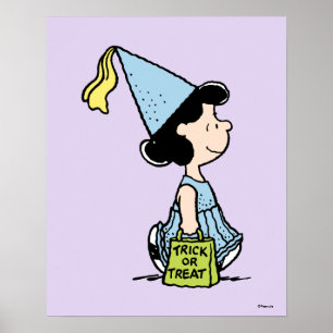 Poster Fantasias de Halloween da Princesa Lucy Peanuts